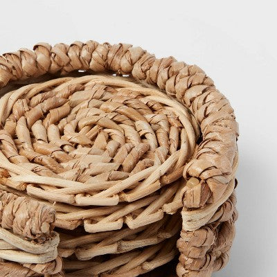 4pk Seagrass Coasters With Holder - Threshold™