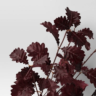Purple Artificial Fall Oak Branch - Threshold™