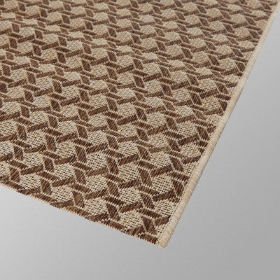 Cane Weave Outdoor Rug Tan - Threshold™