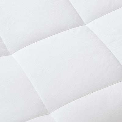 Twin XL Waterproof Down Alternative Mattress Pad - Threshold™: Hypoallergenic, Quilted, Fits 18" Depth