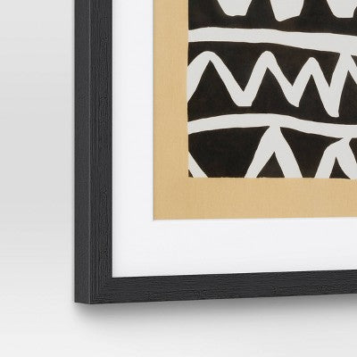 (Set Of 2) 16" X 20" Vase Set I And II Framed Decorative Wall Art Set With Mat - Threshold™