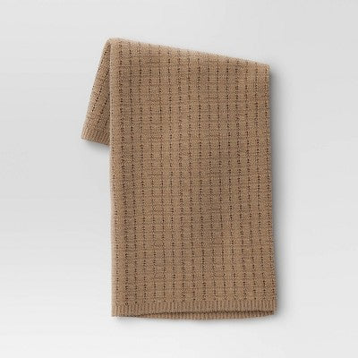 Marled Knit Throw Blanket - Threshold™