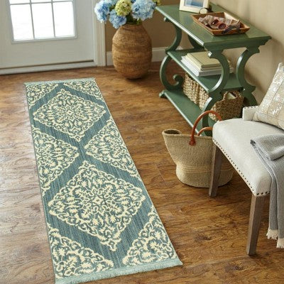 Medallion Diamond Shapes Woven Rug - Threshold™