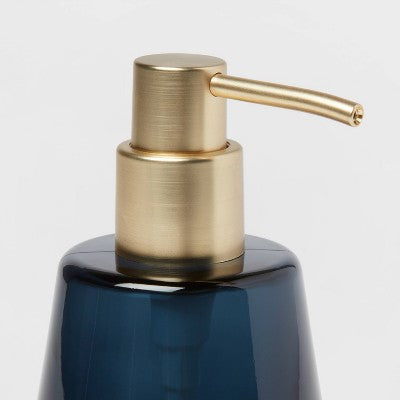Smokey Glass Soap Pump Blue - Threshold™