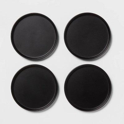 4pk Metal Coasters With Stand - Threshold™