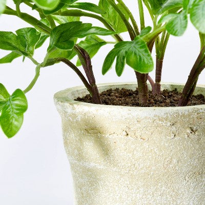 Small Artificial Ribbon Fern Leaf In Pot - Threshold™ Designed With Studio McGee