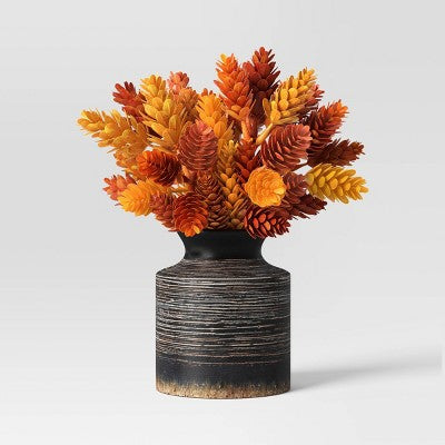 Hops Arrangement In Ceramic Pot - Threshold™