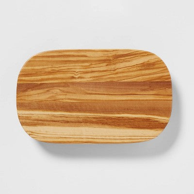 11" X 7" Olivewood Elevated Serving Board - Threshold™