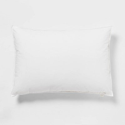 Down & Feather Blend Firm Bed Pillow - Threshold™