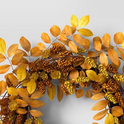  Hops Mix Fall Wreath - Threshold™