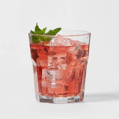  12pc Glass Tremont Tall And Short Faceted Tumbler Set - Threshold™