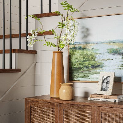  Marble Stone Table Frame Natural - Threshold™