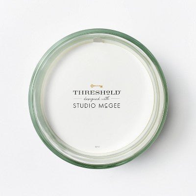  Clear Glass Masala Rose Candle White - Threshold™ Designed With Studio McGee