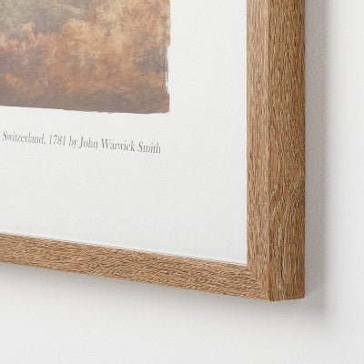  (Set Of 2) 16" X 20" Glass Textbook Photo Frames - Threshold™ Designed With Studio McGee