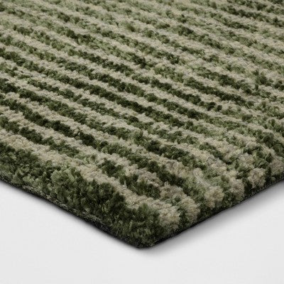  Solid Knitted Striped Area Rug - Threshold™