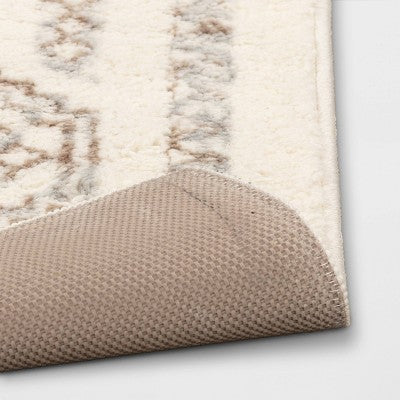  Distressed Persian Accent Rug Cream - Threshold™