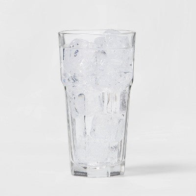  12pc Glass Tremont Tall And Short Faceted Tumbler Set - Threshold™