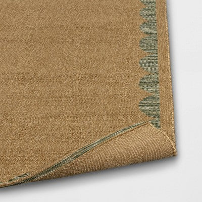  Grid Rectangular Flat Woven Outdoor Area Rug - Threshold™