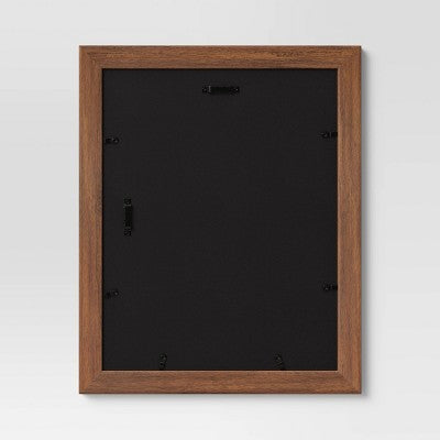  Wood Matted Wall Frame Midtone Woodgrain - Threshold™