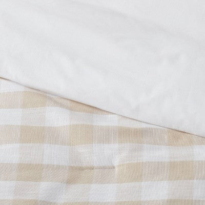  Yarn-Dyed Gingham Comforter & Sham Set - Threshold™