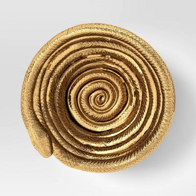  Aluminum Halloween Snake Bowl Gold - Threshold™