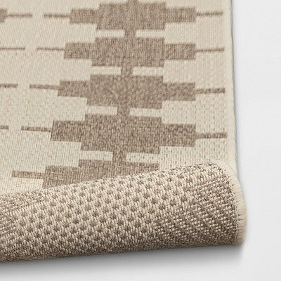  Step Diamonds Outdoor Rug Tan/Ivory - Threshold™