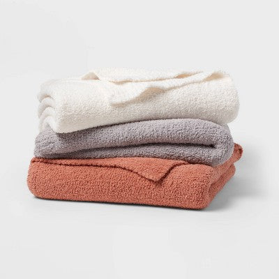  Cozy Chenille Bed Blanket - Threshold™