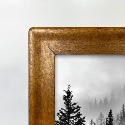  8" X 10" Rounded Corner Frame Golden Walnut - Threshold™