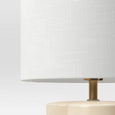  Modern Clover Table Lamp Cream - Threshold™