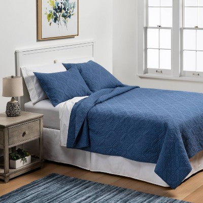  Embroidered Cotton Bedding Collection - Threshold™