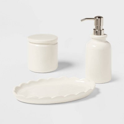  New Traditional Ceramic Bath Tray - Threshold™