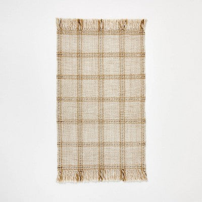  2'1"x3'2" Indoor/Outdoor Plaid Accent Rug - Threshold™ Designed With Studio McGee™
