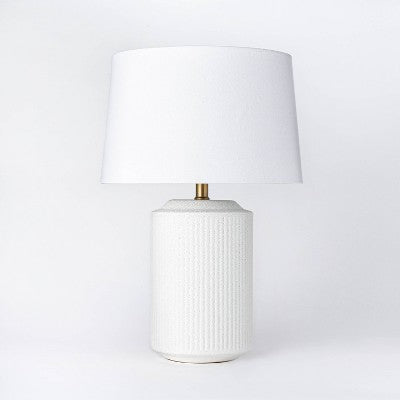  Ceramic Assembled Table Lamp White - Threshold™ Designed With Studio McGee
