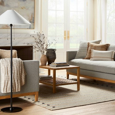  Striped/Clipped Yarn Rug Beige - Threshold™ Designed With Studio McGee
