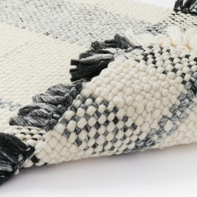  Laurelhurst Indoor/Outdoor Plaid Rug Black/White - Threshold™ Designed With Studio McGee