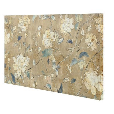  47.24" X 23.62" Floral Unframed Canvas - Threshold™