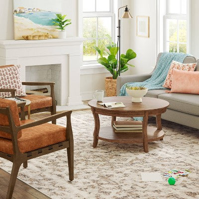  9'x12' Cashmere Geo Rug Gray - Threshold™