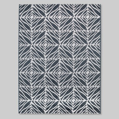  Minnows Outdoor Rug Navy - Threshold