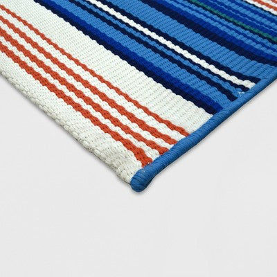  Multi Stripe Outdoor Rug - Threshold