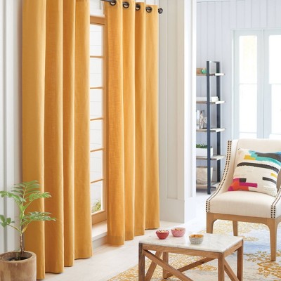  1pc Light Filtering Solid Window Curtain Panel - Threshold™