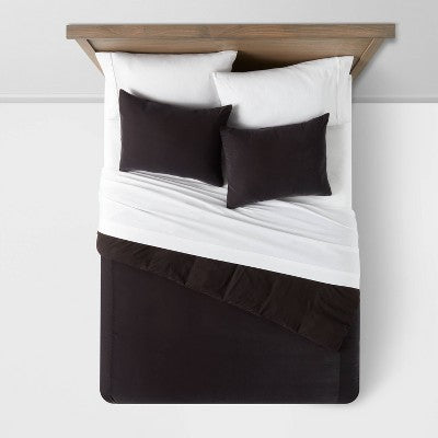  Lustrous Velvet Duvet Cover & Sham Set - Threshold™