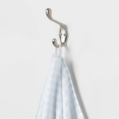  Traditional Gingham Plaid Towel Blue - Threshold™