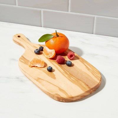  11" X 5" Olivewood Small Serving Board - Threshold™