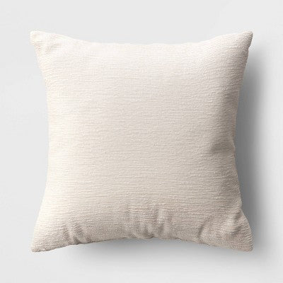  Textured Velvet Square Throw Pillow - Threshold™
