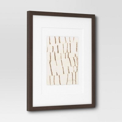  16" X 20" 2pk Random Stripes Framed Under Glass - Threshold™