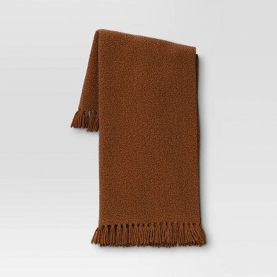  Boucle Reversible Throw Blanket - Threshold™