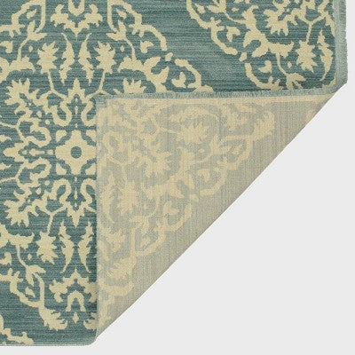  Medallion Diamond Shapes Woven Rug - Threshold