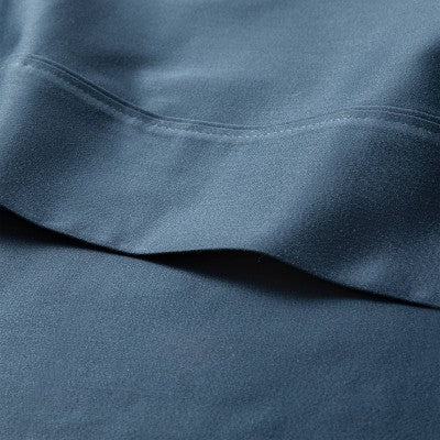  King 800 Thread Count Solid Performance Pillowcase Set Indigo - Threshold™