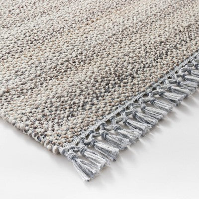  Bayside Indoor/Outdoor Rug Heathered Gray - Threshold™ Designed With Studio McGee