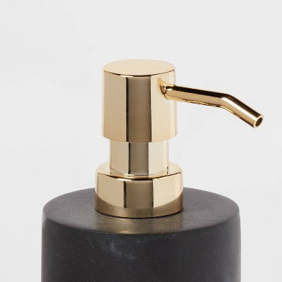  Marble Soap Pump Black - Threshold™